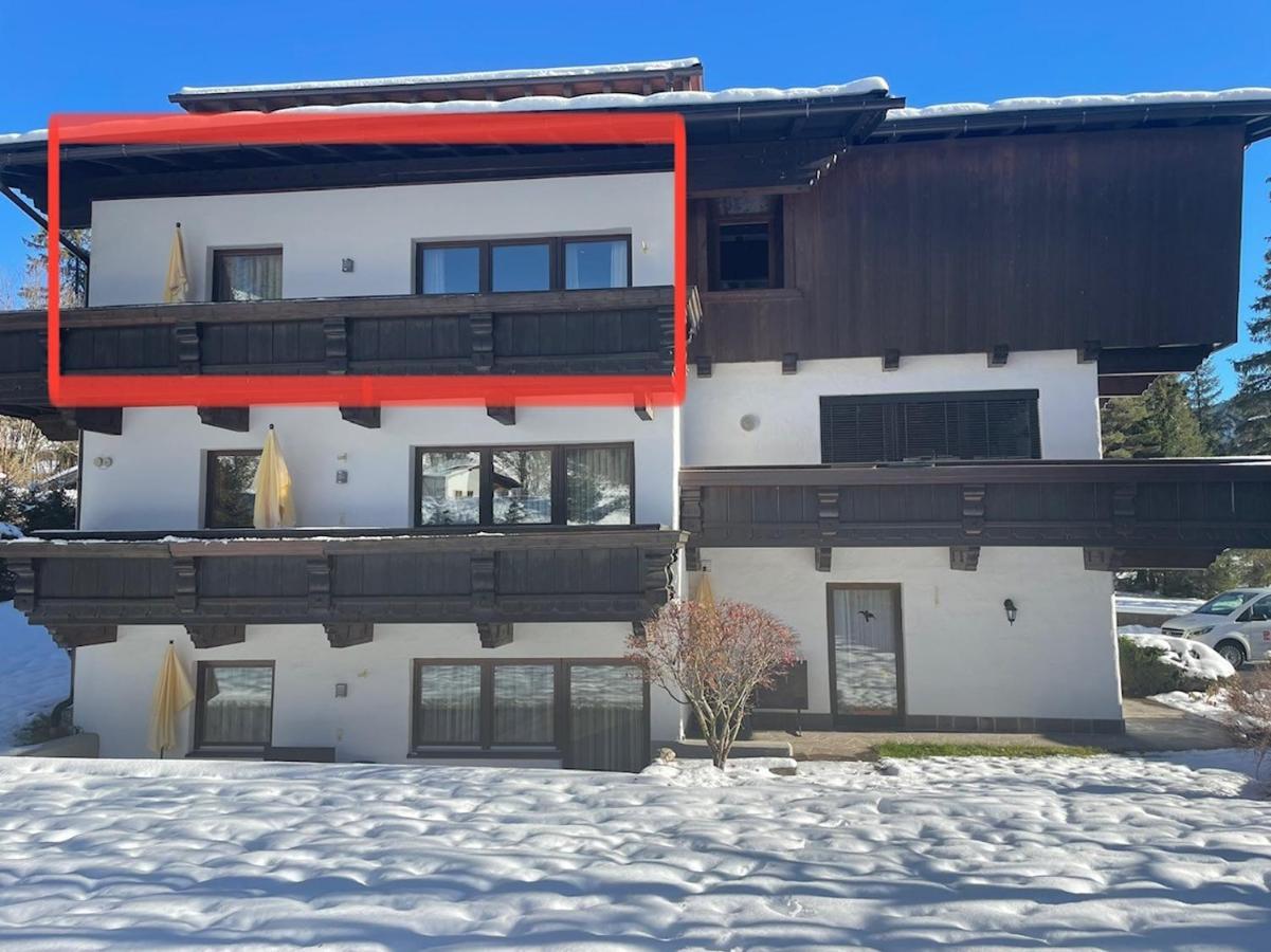 Apartamento W7 Haus Ganghofer Leutasch Exterior foto